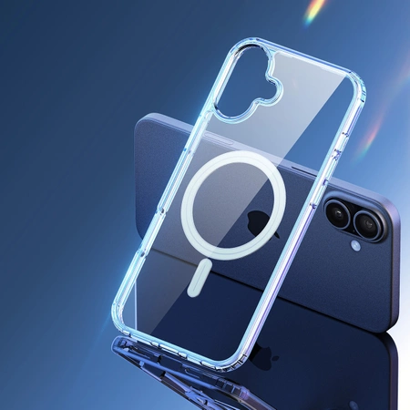 Etui Dux Ducis Clin Mag z MagSafe na iPhone 16 - przezroczyste