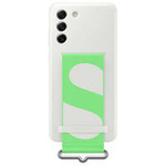 Samsung strap silicone cover case cover for samsung galaxy s21 fe white (ef-gg990twe)