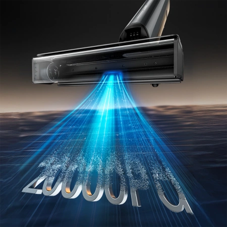 Odkurzacz pionowy UWANT D700 z funkcją mopowania i stacją ładowania - szary