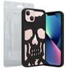 ETUI SKULL IPHONE 11 / XR, MATT BLACK / CZARNY