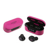 Guess GUTWST31EM TWS Bluetooth-Kopfhörer + magentafarbene Dockingstation