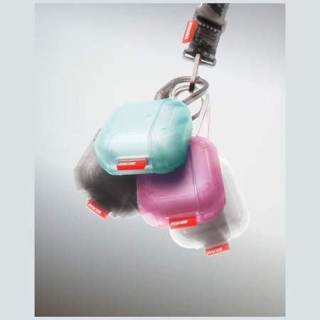 Etui Skinarma Mecha CE do AirPods 4       turkusowy