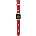 Hello Kitty Silikon-Kitty-Kopfband für Apple Watch 38/40/41 mm – rot