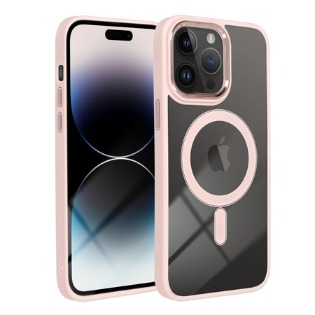 Futerał Color Edge Mag Cover kompatybilny z MagSafe do IPHONE 14 PRO MAX różowy