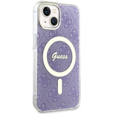 Guess GUHMP14MH4STU iPhone 14 Plus 6.7" purple/purple hardcase 4G MagSafe