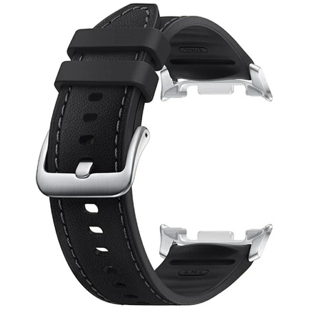 Pasek Samsung Hybrid do Galaxy Watch8    Classic (S/M/L) czarny