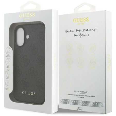 Guess 4G Classic case for iPhone 17 - black