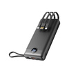 Bateria zewnętrzna (Powerbank) VEGER C20 - 20 000mAh (Micro + Typ C + Lightning 8-pin) czarny (W2047)