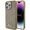 Guess Disco Metal Script Hülle für iPhone 15 Pro Max – Gold