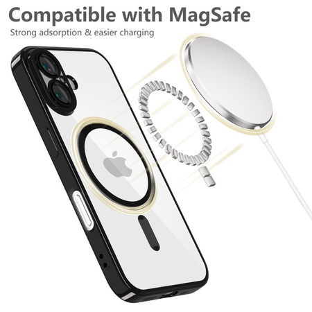 TECH-PROTECT MAGFLEX MAGSAFE IPHONE SE 4 2025 SHINY BLACK