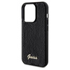 Guess nakładka do iPhone 14 Pro Max 6,7" GUHCP14XPSFDGSK HC SEQUIN SCRIPT METAL czarna
