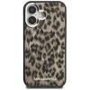 Etui Karl Lagerfeld IML Leopard Pattern MagSafe do iPhone 16 - brązowe