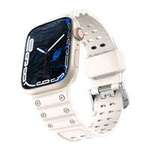 Armband Triple Protection Armband für Apple Watch SE, 8, 7, 6, 5, 4, 3, 2, 1 (41, 40, 38 mm) Armband Armband beige