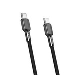 XO kabel NB183B USB-C - USB-C 1,0m 60W czarny