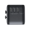 Adapter podróżny Joyroom JR-TCW01 uniwersalny 17W EU / US / UK / JP / AU / CN - czarny