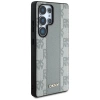 DKNY Leder-MagSafe-Hülle mit Karomuster für Samsung Galaxy S25 Ultra, Grau