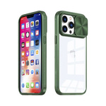Case IPHONE 14 PRO MX CamSlider green