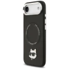 Etui Karl Lagerfeld Choupette Pin MagSafe do iPhone Air czarne