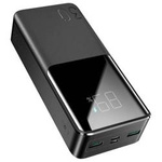 Power Bank 30000mAh 22.5W 2xUSB QC3.0 + USB-C PD3.0 + Micro USB External Battery Fast Charge JOYROOM JR-QP193 black