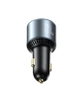 Joyroom JR-CCN07 car charger 120W 2xUSB-C USB-A + USB-C cable 100W - dark gray
