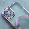Nakładka Color Chrome Mag do iPhone 16 Pro 6,3&quot; różowo-złota