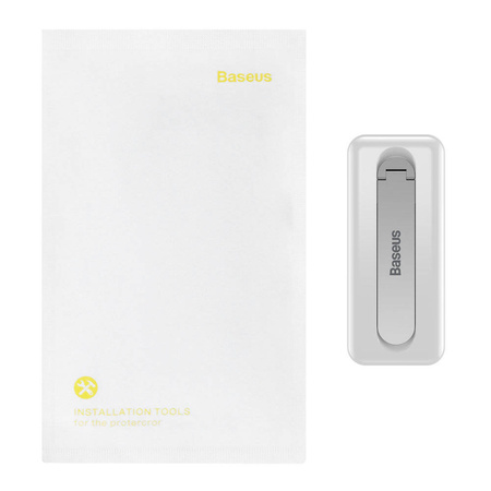Baseus self-adhesive foldable phone holder white (LUXZ000002)
