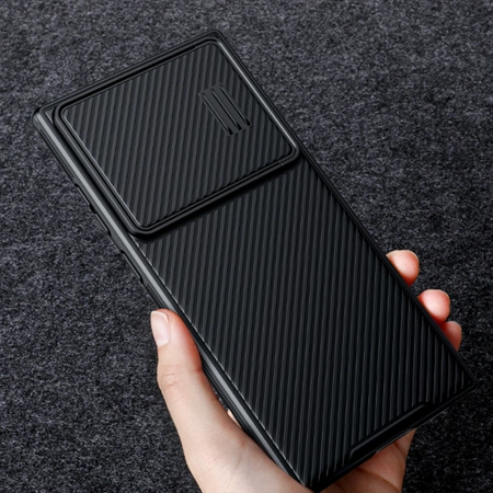 Nillkin CamShield S Hülle Samsung Galaxy S23 Ultra Gepanzerte Abdeckung Kameraschutz Blau