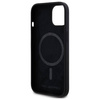 KARL LAGERFELD futerał do IPHONE 15 kompatybilny z MagSafe KLHMP15SSKHPPLK (SIL KL Head Print) black