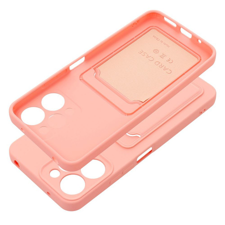 Futerał CARD CASE do XIAOMI Redmi 12 4G różowy