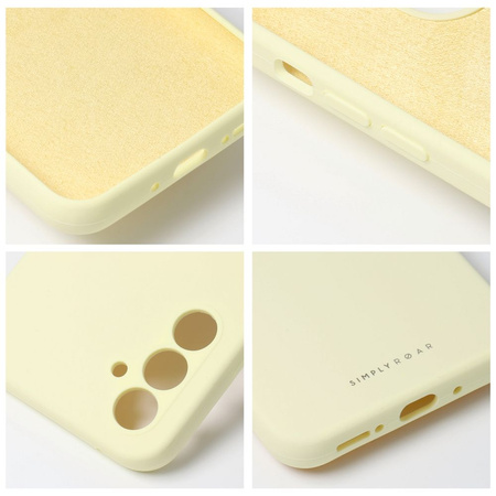 ROAR futerał CLOUD SKIN do SAMSUNG S25 Plus 5G Jasnożółty