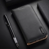 Dux Ducis Hivo echt Leder booktype case schutzhülle aufklappbare hülle für iPhone 14 Pro Max braun