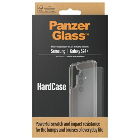 Etui SAMSUNG GALAXY S24+ PanzerGlass HardCase (1214) transparentne