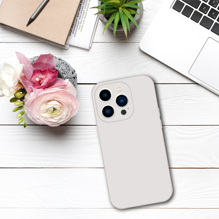 Tel Protect Silicone Premium do Samsung Galaxy S24 Ultra pudrowy