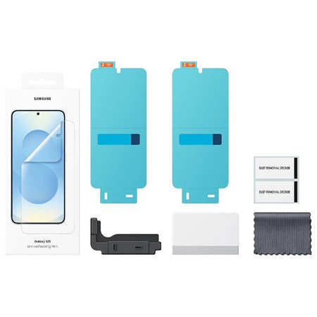 Original Protection Film SAMSUNG GALAXY S25 Front Anti-reflecting Protection Film transparent