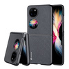Dux Ducis Fino etui pokrowiec pokryty nylonowym materiałem Huawei P50 czarny