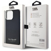Etui Karl Lagerfeld Hotel RSG na iPhone 15 Pro Max  - czarne