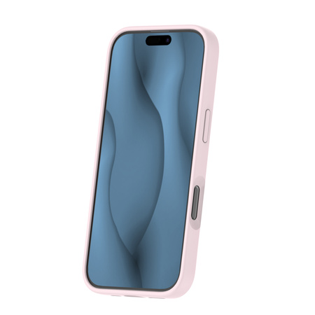 Nakładka Silicone Thin Mag do iPhone 14 Pro 6,1" jasnoróżowa