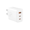 Baseus Cube Pro 65W GaN-Ladegerät 2x USB-C USB-A - Weiß