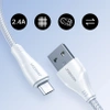 Joyroom USB-Kabel - Micro-USB 2.4A Surpass-Serie für schnelles Aufladen und Datenübertragung 2 m weiß (S-UM018A11)