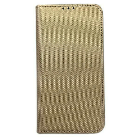 Etui Smart Magnet book iPhone 15 Pro Max6.7" złoty/gold