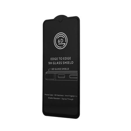 Szkło hartowane 6D do iPhone 12 Mini 5.4'' czarna ramka