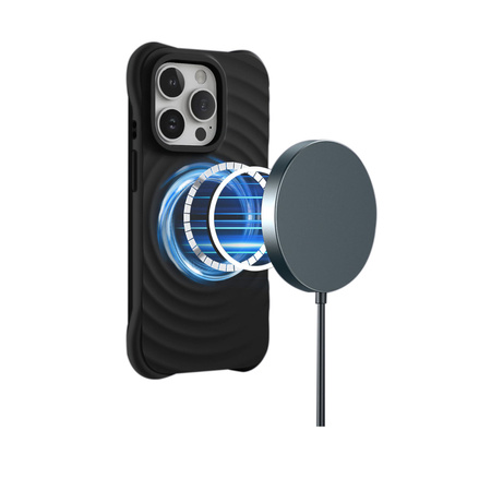 Nakładka Circle Mag do iPhone 13 Pro Max 6,7" czarna