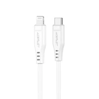 Kabel Acefast C3-01 Lightning - USB-C PD 30W 3A 480Mb/s 1,2m - biały