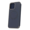 Etui Smart Gold Frame Mag do iPhone 12 / 12 Pro 6,1" granatowe