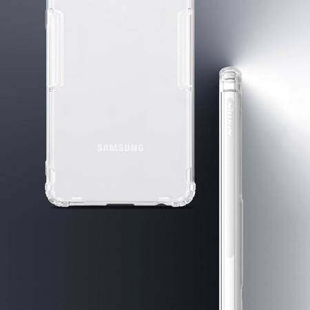 Nillkin Nature żelowe etui pokrowiec ultra slim Samsung Galaxy A72 4G przezroczysty