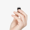 Baseus adapter przejściówka ze złącza USB na USB Type-C OTG czarny (CATOTG-01)