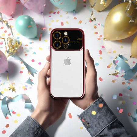 Electro Lens Case do Iphone 14 Pro Wiśniowy