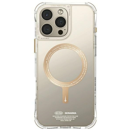 Skinarma etui Saido iPhone 16 Pro 6.3"   Magnetic Charging szampański/champagne