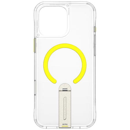 Etui Skinarma Helix do iPhone 16 Pro Max  Magnetic Charging 360 Rotating Stand przezroczysty