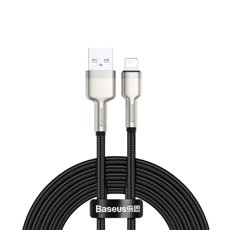 Baseus Cafule Series Metal Data Cable USB to IP 2.4A 1m Black